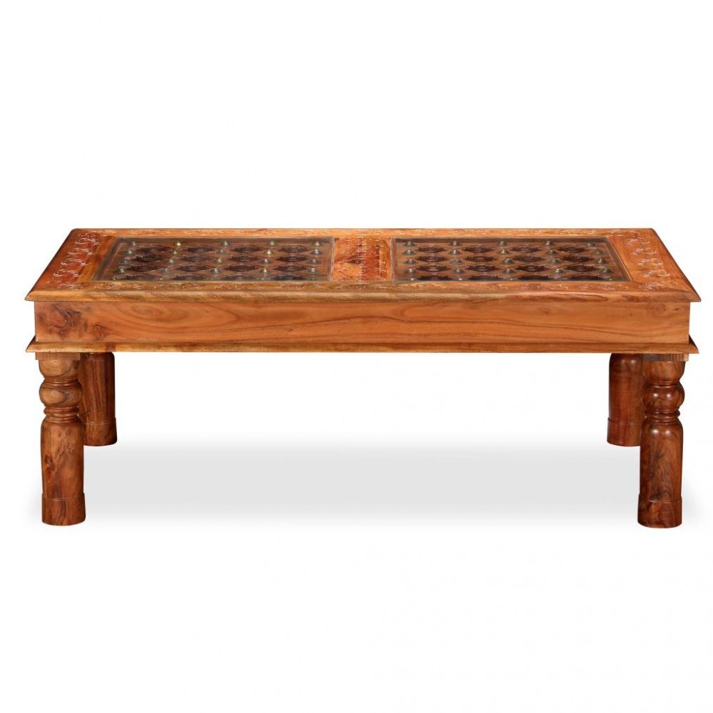 Salongbord heltre akasie - 110x60x40 cm