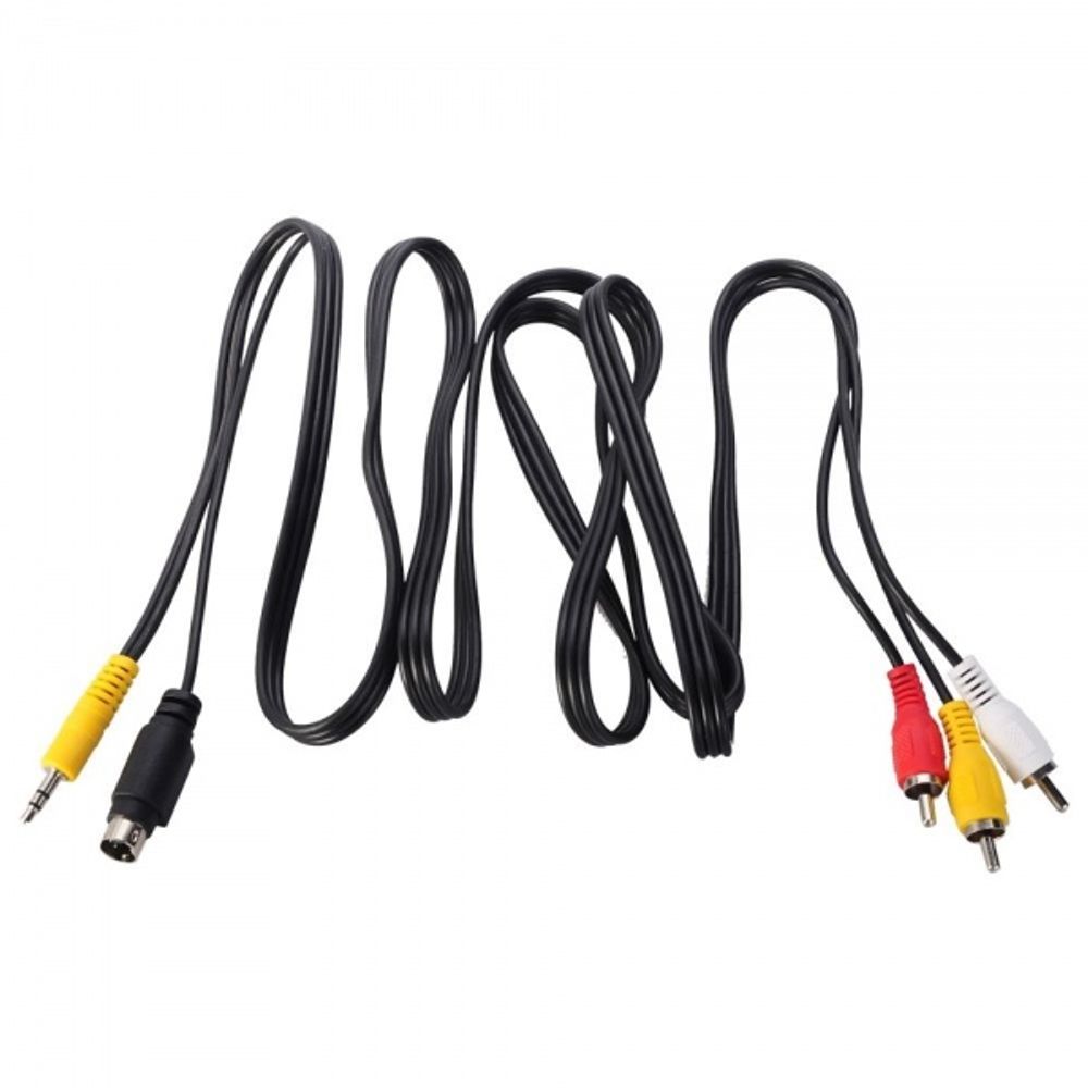 XFU Cable MD4M 3.5mm Male to Three RCA Stereo Audio Video Cable 