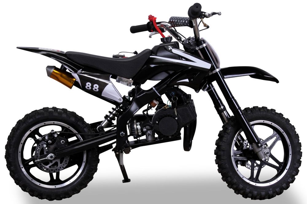 B-VARE - Mini Crossbike Delta 49 cc 2-takt - Sort