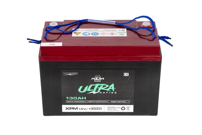 Hovedbilde Polar Bär ultra XPM 12V 130Ah AGM-batteri til el-kjøretøy