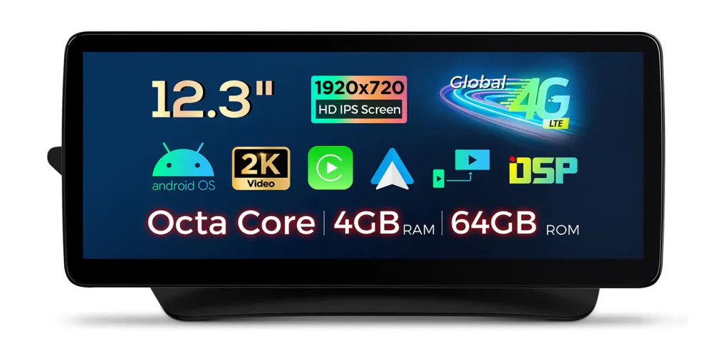 Mercedes | C207 | A207 | bilstereo | DAB+ | Android 13