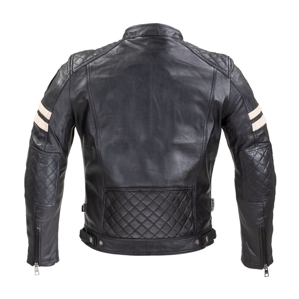W-TEC Milano Skinn MC-jakke Herre – Svart