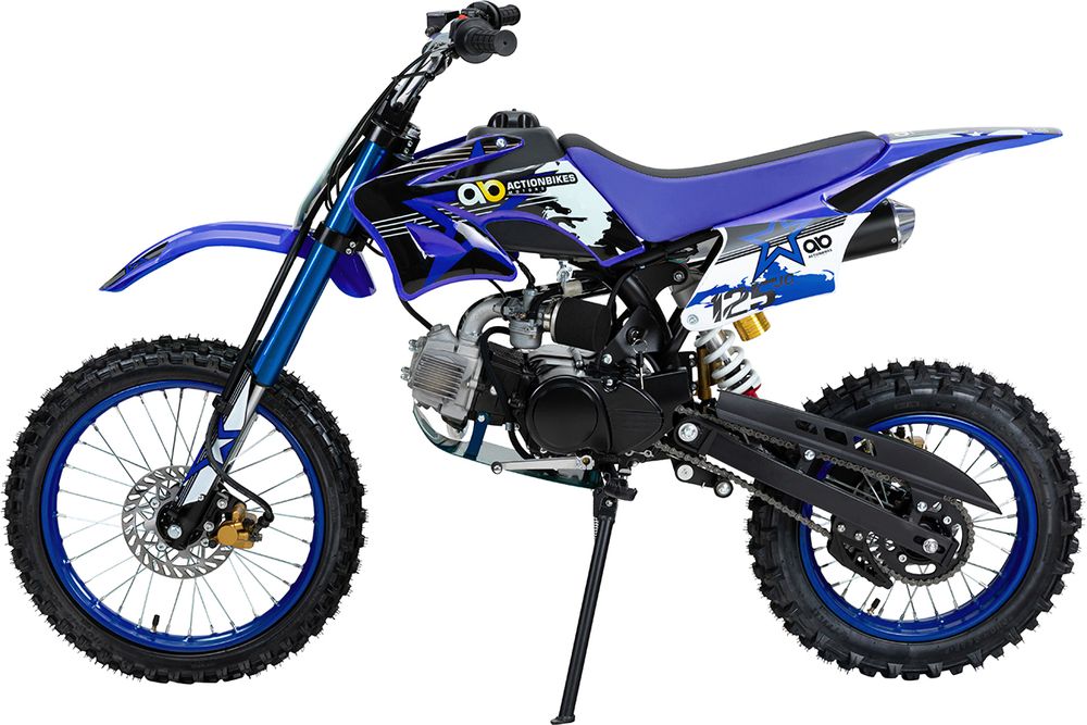 Dirtbike - Jugend Cross - JC125 cc 17/14 - blå