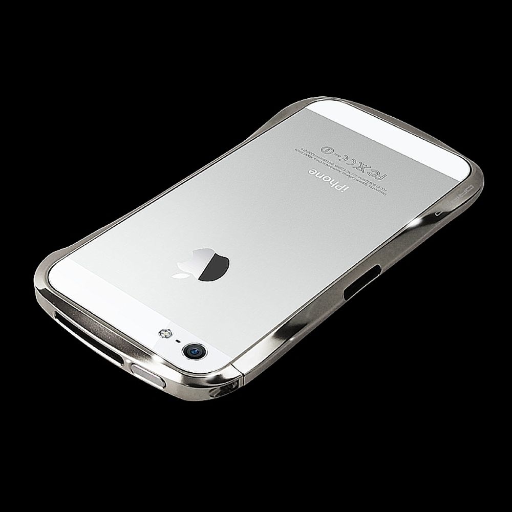DRACO 5 Limited Aluminium Bumper Iphone 5/5S Luxury Silver