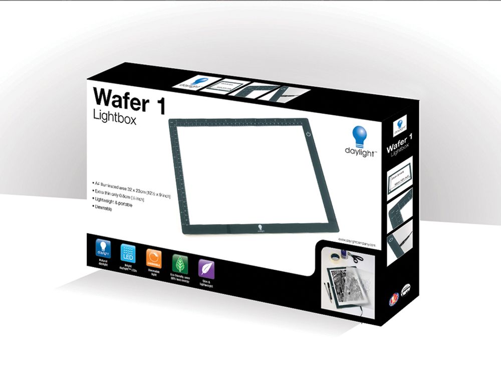 Daylight Wafer 1 -  Lysbord A4 