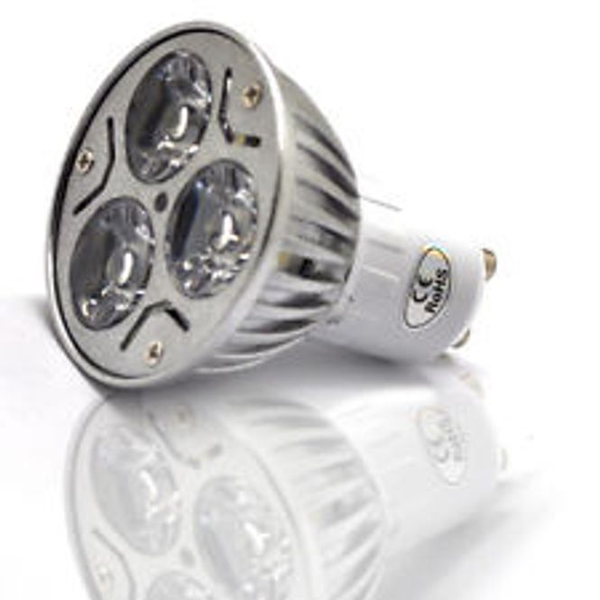 Hovedbilde CREE LED spot med GU10 sokkel 3w Varm hvit