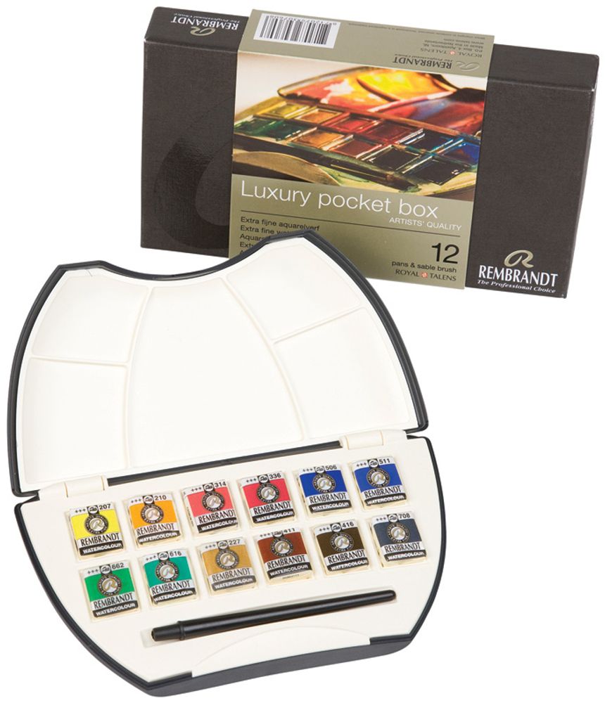 Rembrandt Akvarell Luxury Pocketbox 