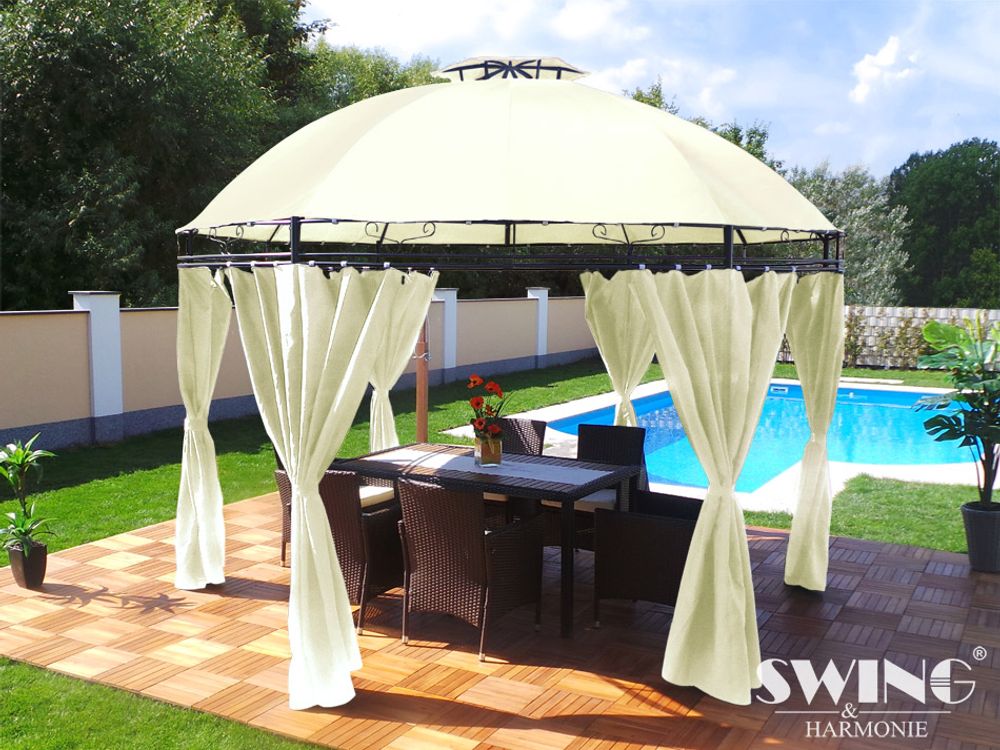 LED Solar - Luxus Paviljong - LAVO - 350cm - fargevalg