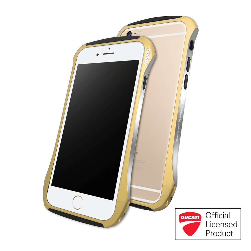 Ducati 6 Aluminium Bumber Iphone 6 - Champagne Gold