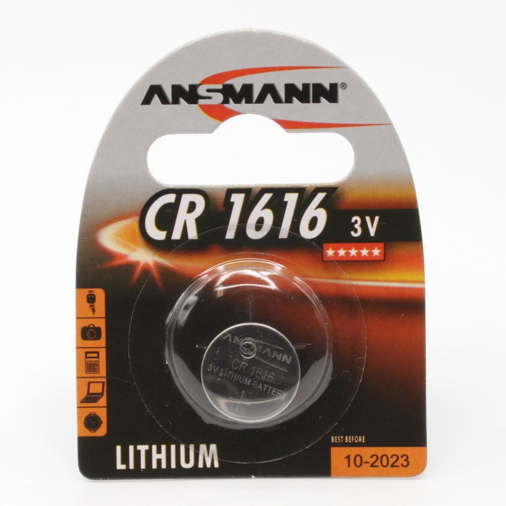 Lithium knappebatteri CR1616