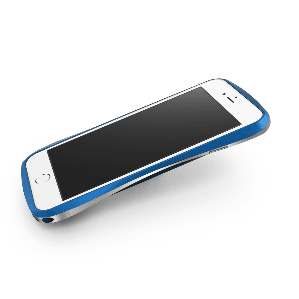 Draco 6 Aluminium Bumper til Iphone 6 – Electric Blue
