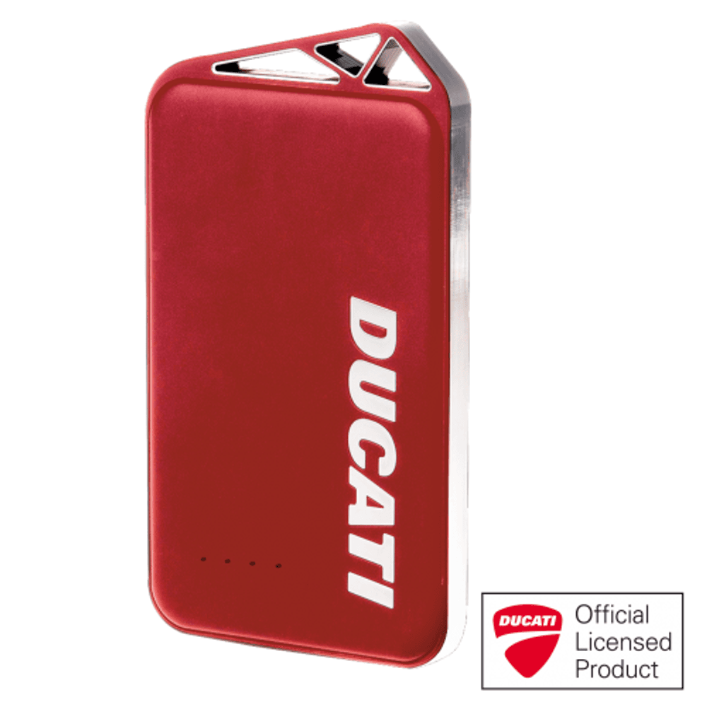 Ducati Aluminium Power Bank Rød