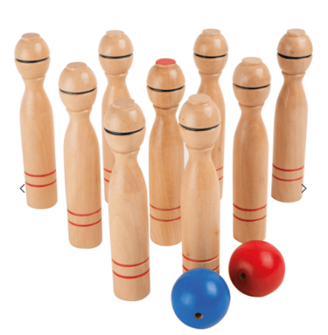 Hovedbilde Bowling spill i tre - skittles