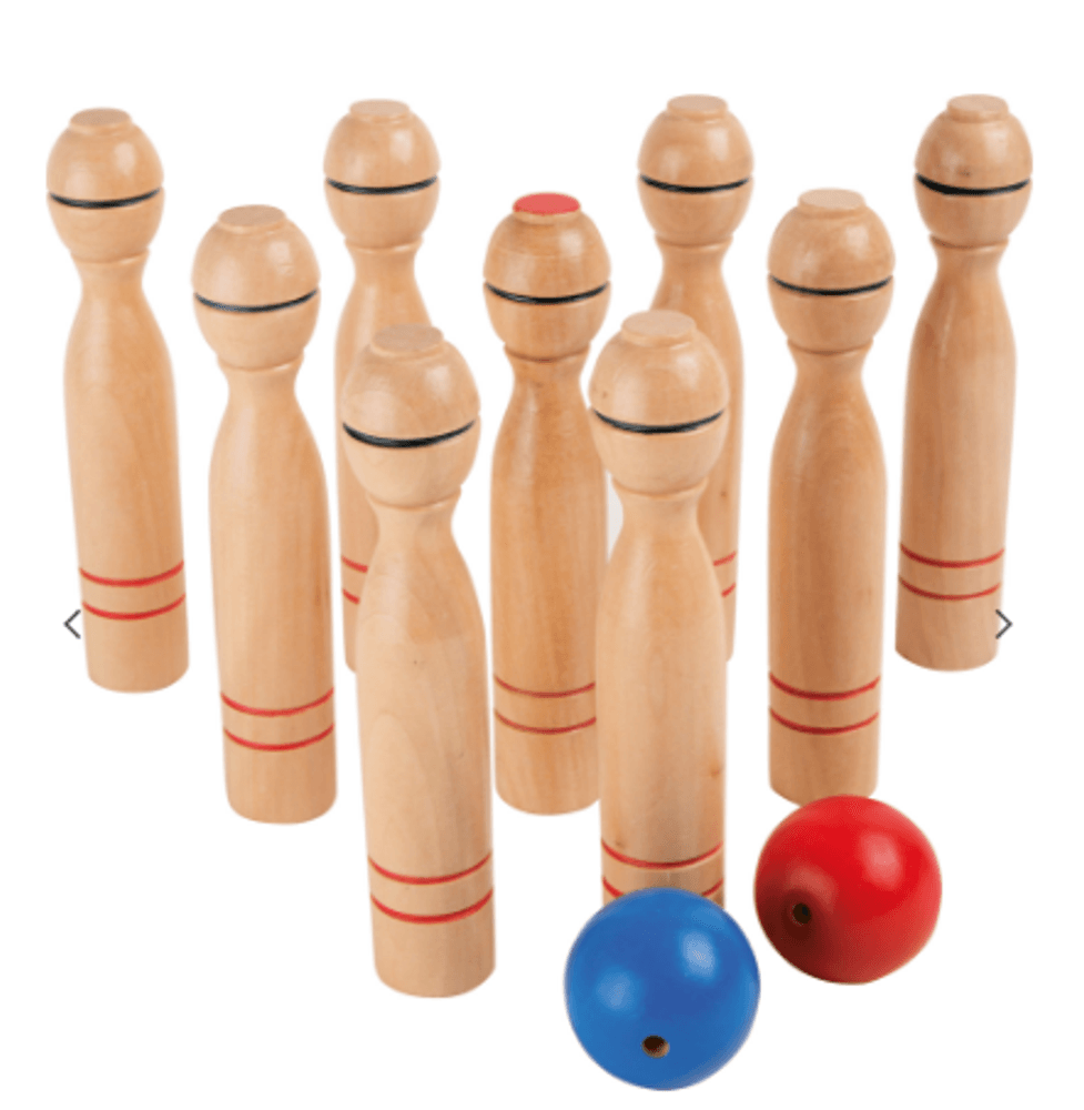 Bowling spill i tre - skittles
