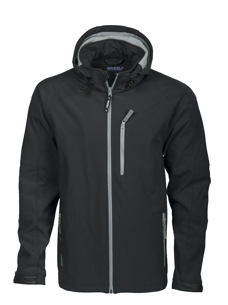 Grizzly Tulsa softshell jakke - Marineblå Str M