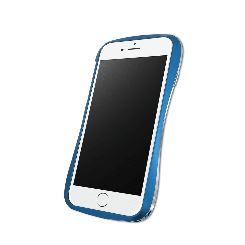 Draco 6 Aluminium Bumper til Iphone 6 – Electric Blue