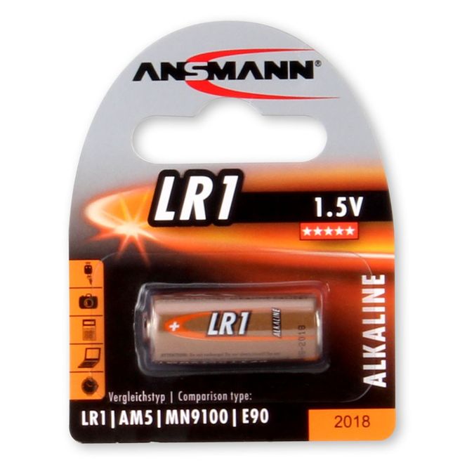 Hovedbilde B-vare Akaline batteri LR1 