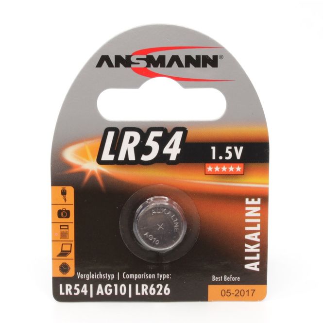 Hovedbilde B-vare Akaline knappebatteri LR54
