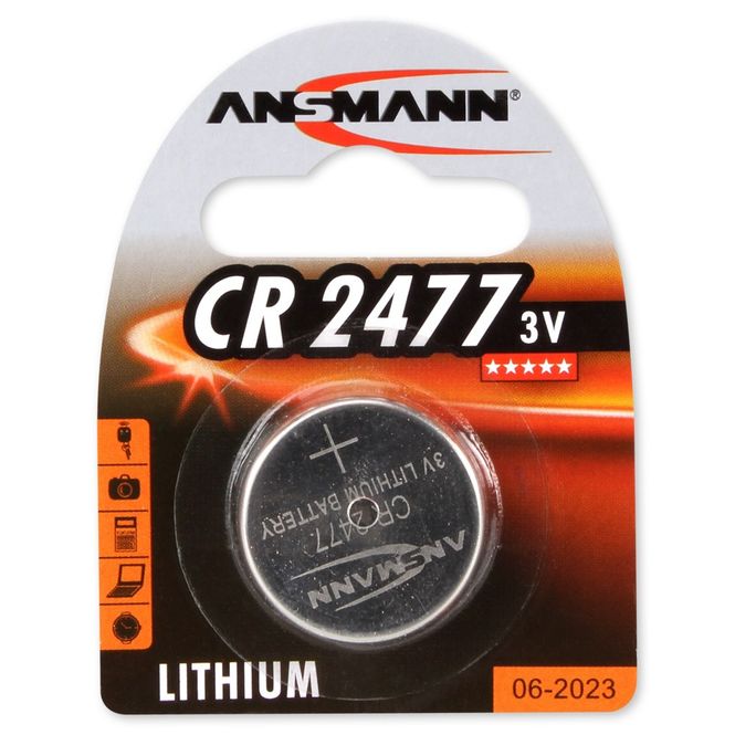 Hovedbilde Lithium knappebatteri CR2477
