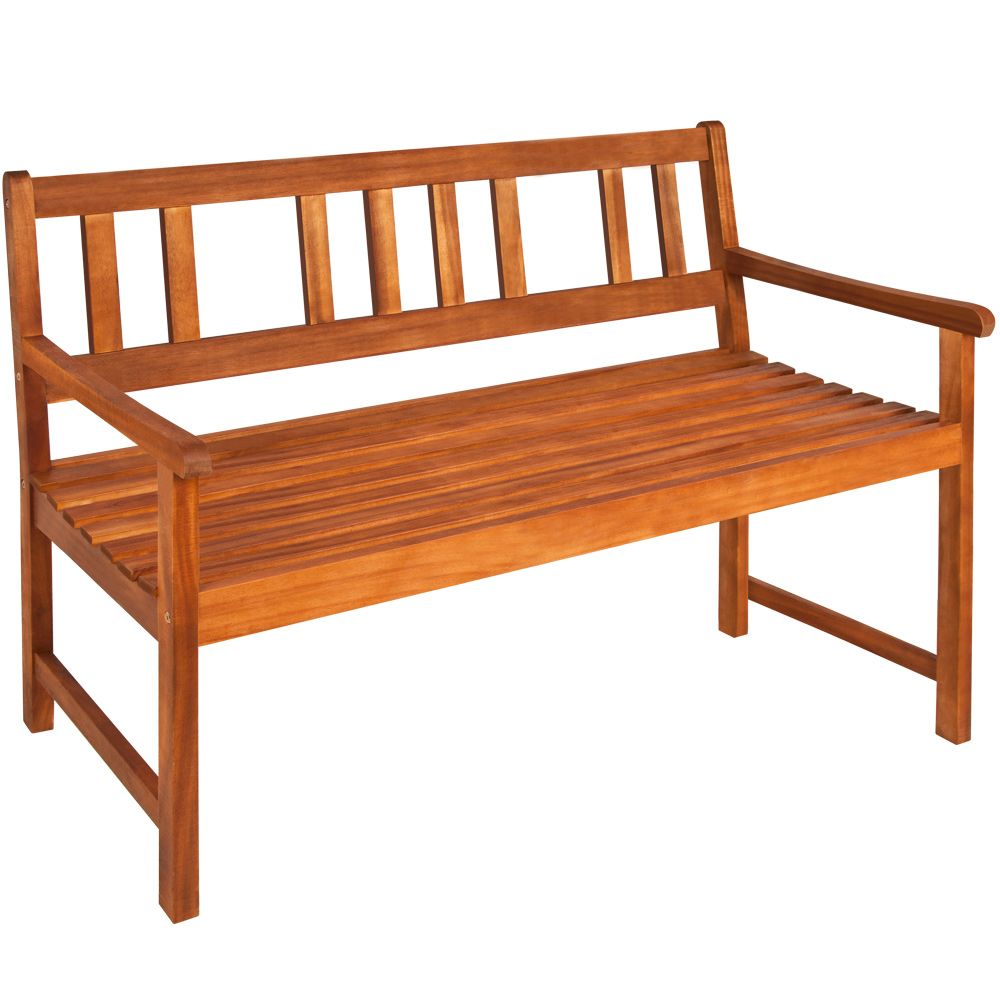 Kensington hagebenk 2-seter 120 cm brun akasietre
