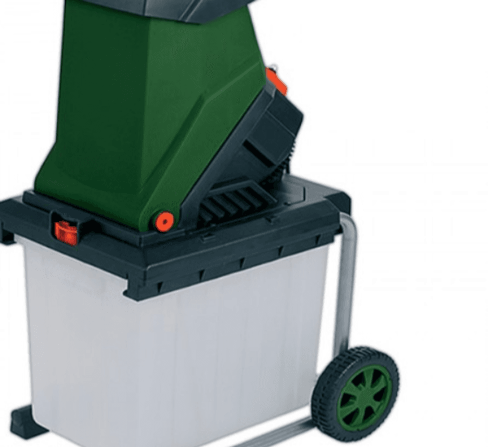 Kompostkvern 3100W - 50l oppsamler - Opptil 4cm kvist