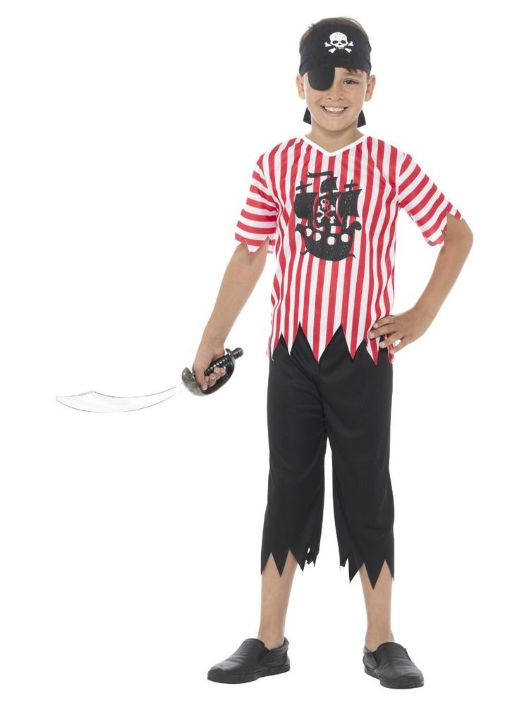 Jolly Pirat kostyme - gutt