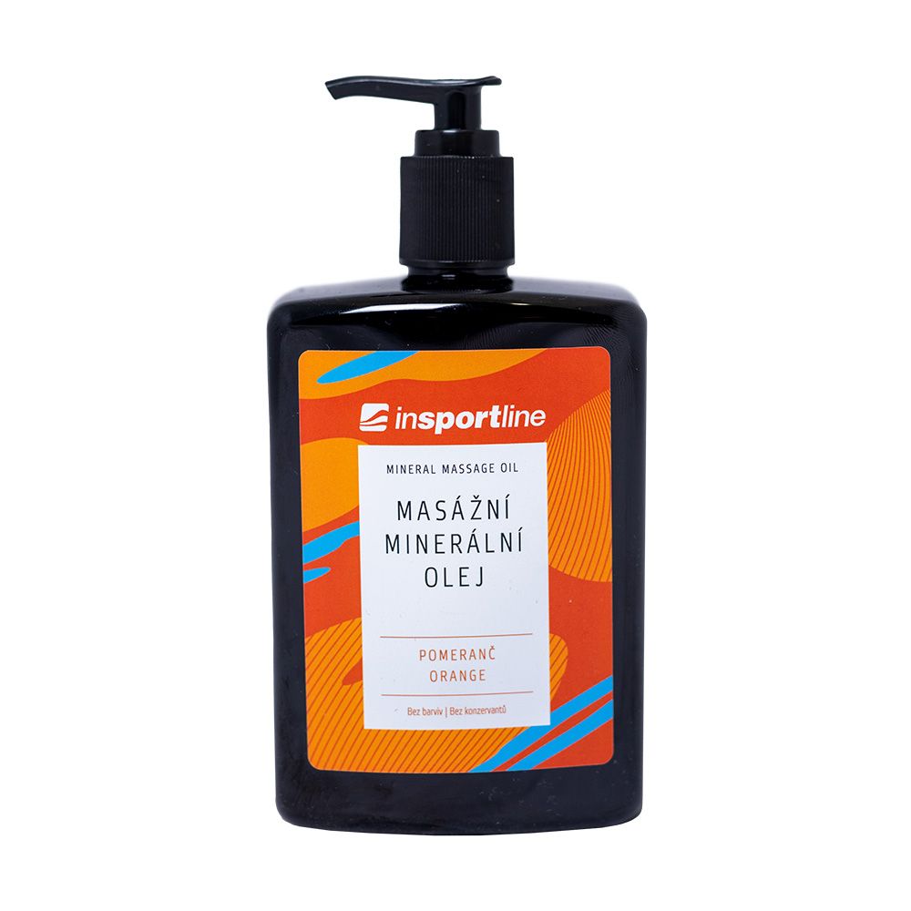 Mineralolje til massasje 500 ml - appelsin