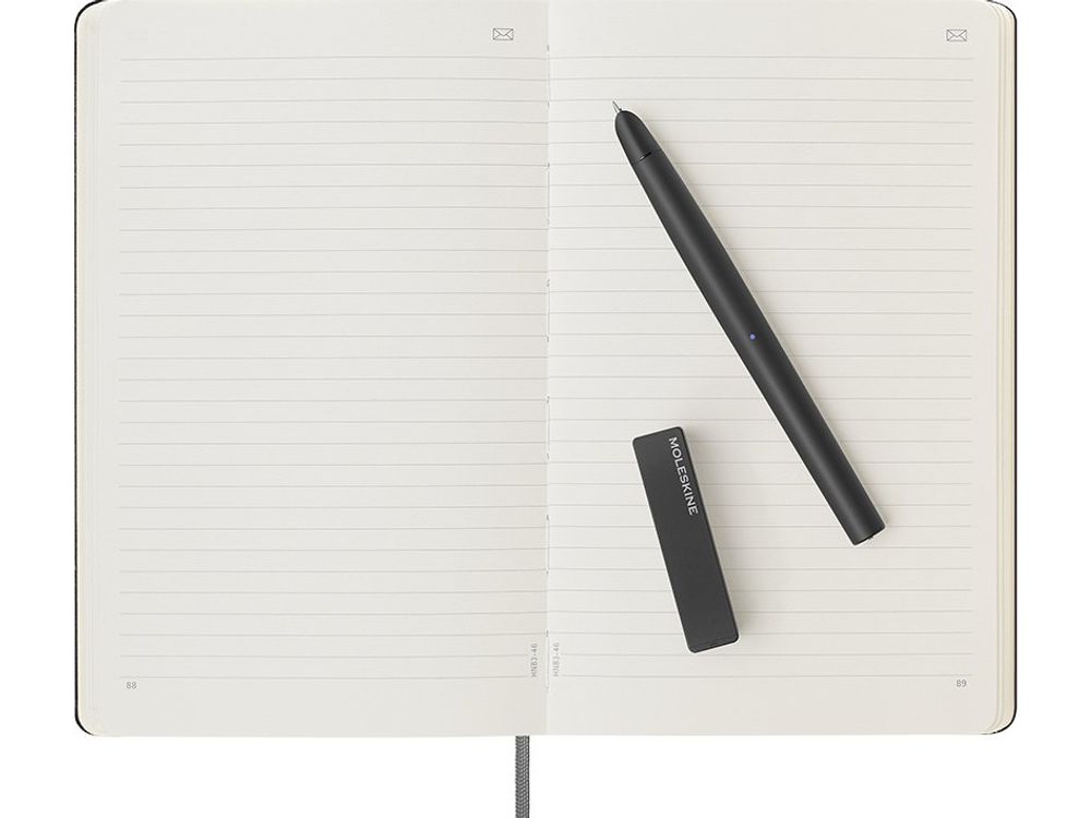 Moleskine Smart Writing Set Hard Linjert L  Black