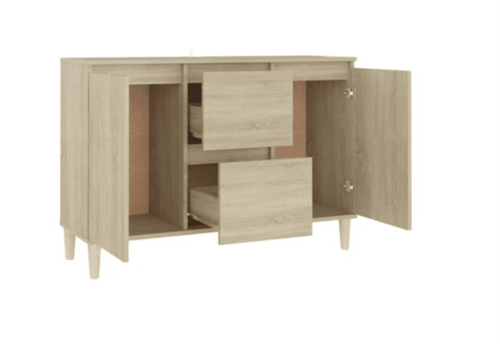 Skjenk 103,5x35x70 cm - sonoma eik
