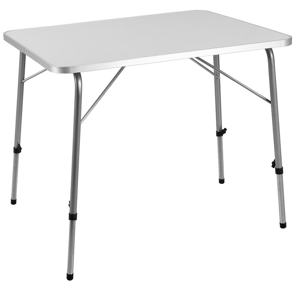 Campingbord aluminium 80x60x50 / 69cm - sammenleggbart