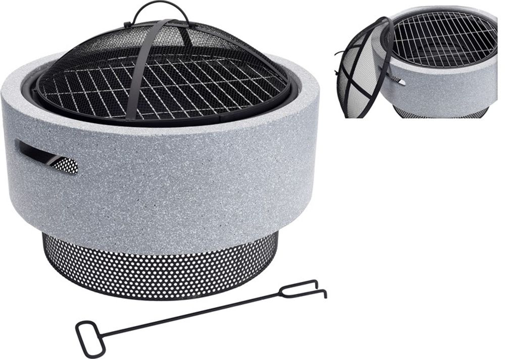 Bålpanne/kullgrill - 52 cm