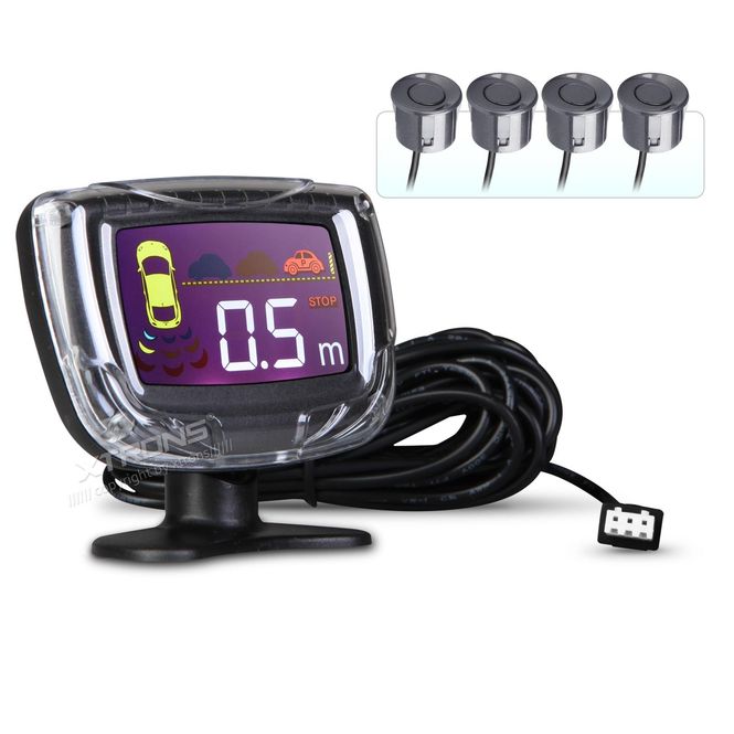 Hovedbilde Parkeringssensorpakke med LCD skjerm - Dolphin grey