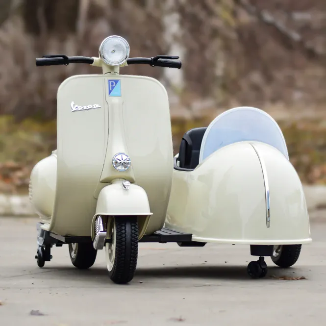 Hovedbilde Vespa scooter for to barn 3-9 år - med revers
