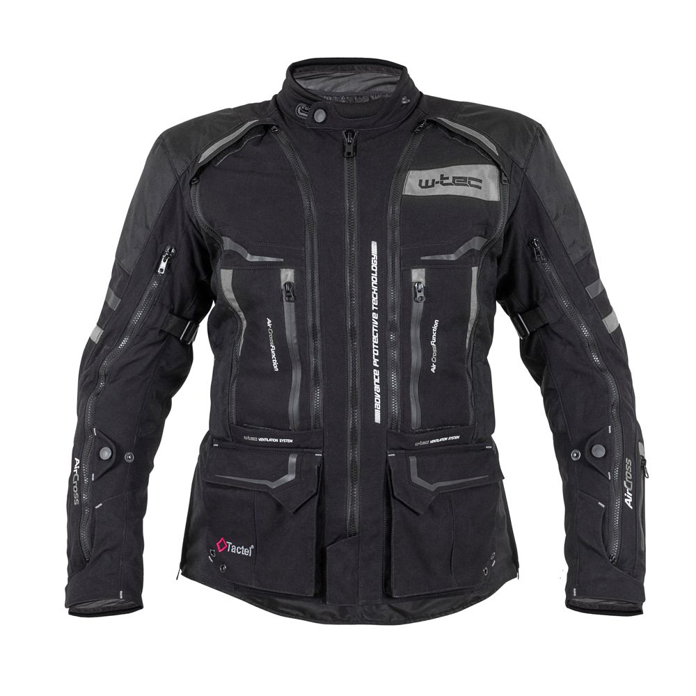 Motorsykkeljakke W-TEC Aircross - 3 lags