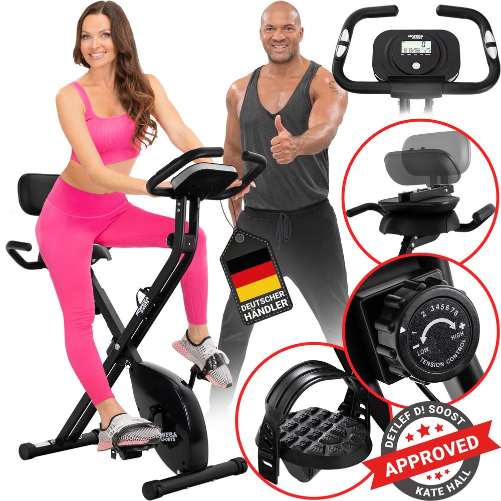 Trimsykkel Miweba Sports Indoor-Cycle MX100 PRO