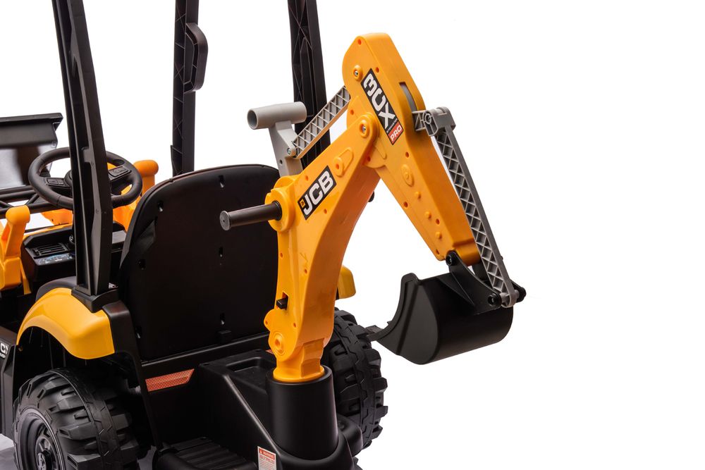 JCB 4-i-1 Traktor for barn 12V med fjernkontroll