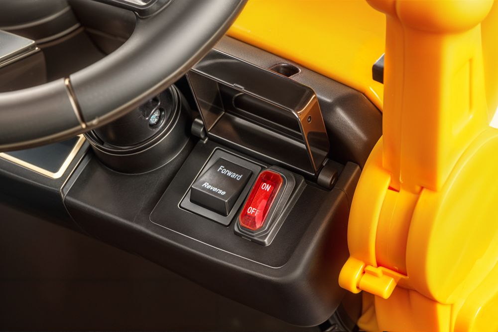JCB Pushdozer barnebil 12V med fjernkontroll