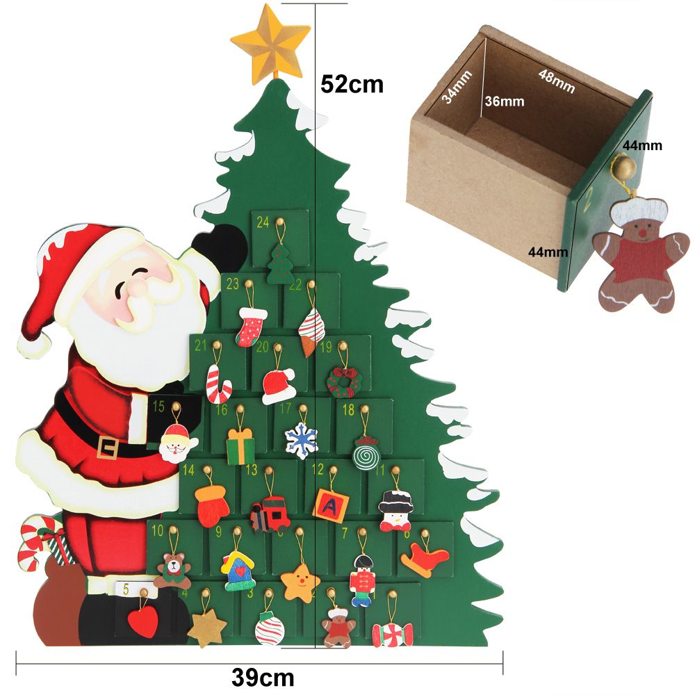 Adventskalender i tre