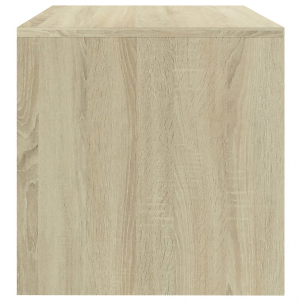 Nattbord 40x30x30 cm sponplate 2 stk - Sonoma eik