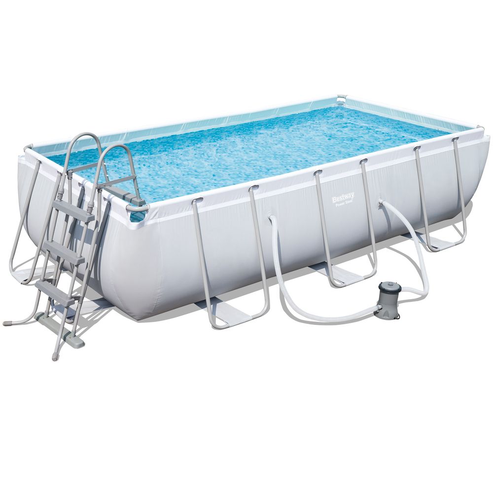 Bestway Power Steel  Ramme Basseng 404x201cm