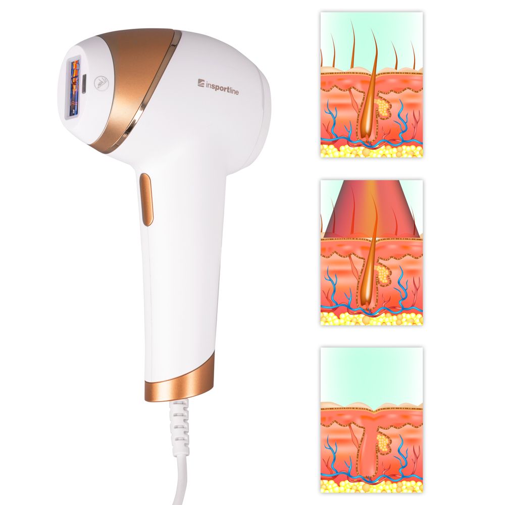 IPL Epilator inSPORTline Aphira - profesjonell hårfjerning