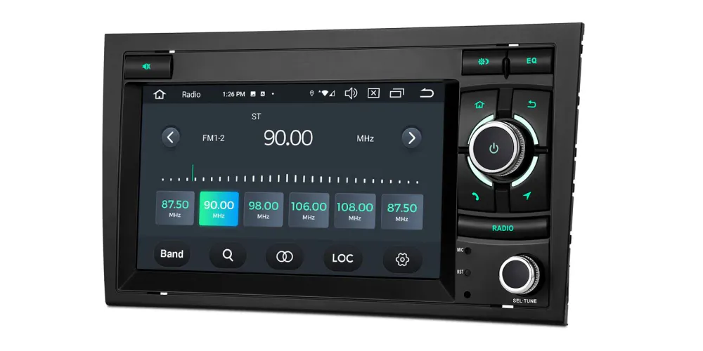Audi A3-S3-RS3 Android 14 med 4G DAB+ og DSP