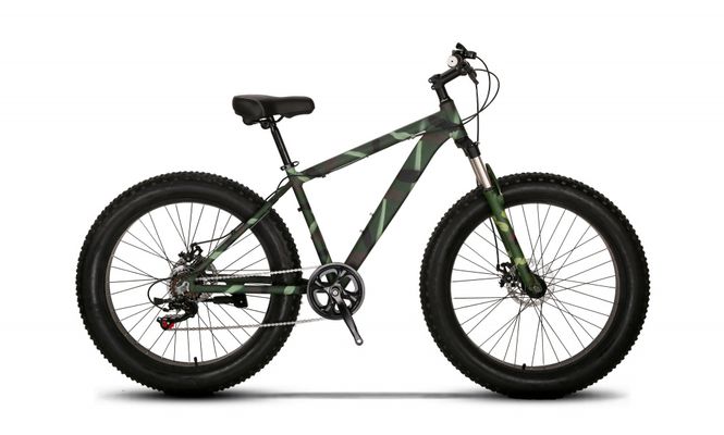 Hovedbilde DEMO - Eurobike kamo - fatbike - kamuflasje