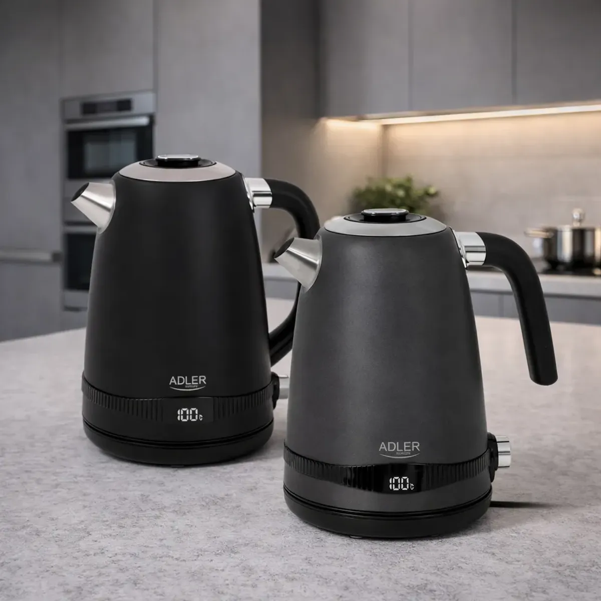 Vannkoker Temperaturkontroll 1,7 L - mørke fargevalg