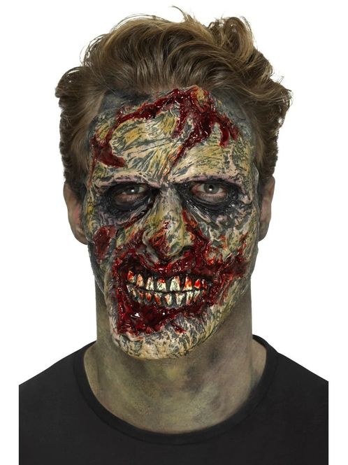 Hovedbilde Zombie ansiktsprotese sminke