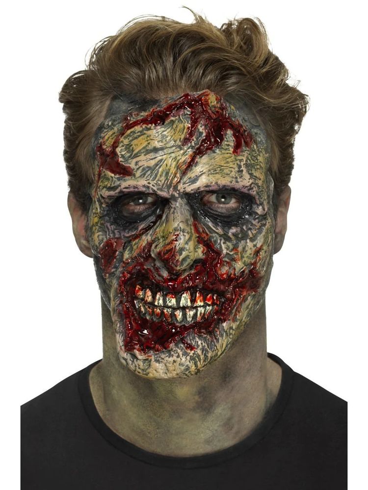 Zombie ansiktsprotese sminke