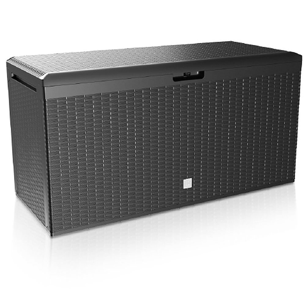 Putekasse Rato Plus antrasitt 114x47x60cm med hjul