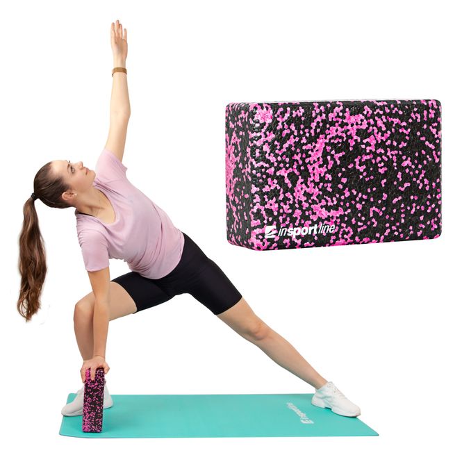Hovedbilde Yoga Blokk inSPORTline Pinkdot