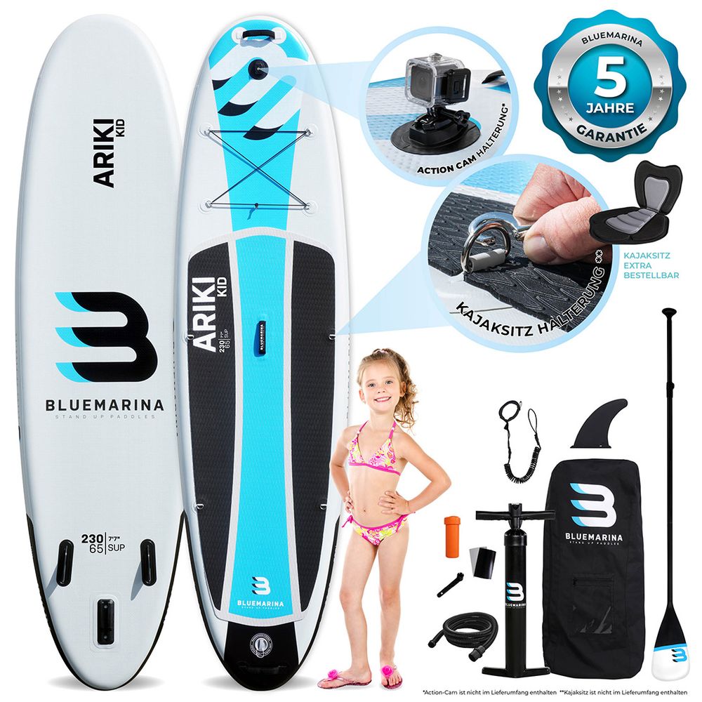 Bluemarina SUP Board Ariki for barn, stand up padle 230x65x10 cm