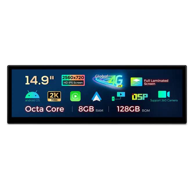 Hovedbilde BMW X3 F25 X4 F26 NTB Android 14 DAB+ 14.9